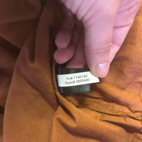 New Boston Proper Brown Embroidered Halter Dress, size large. - Picture 10 of 10